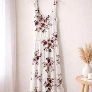 Floral maxi dress